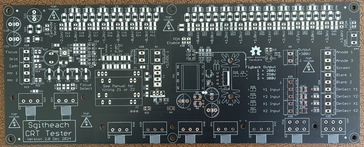 Electrostatic CRT Tester — Mark 2